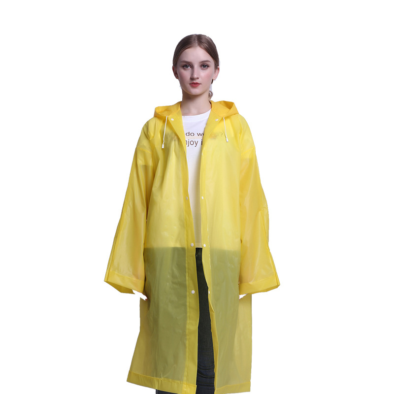 Travel protective raincoat button adult raincoat | raincoat manufacturers