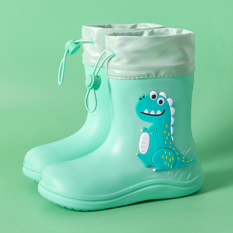 Dinosaur beam outdoor soft-soled rain boots | raincoat manufacturers