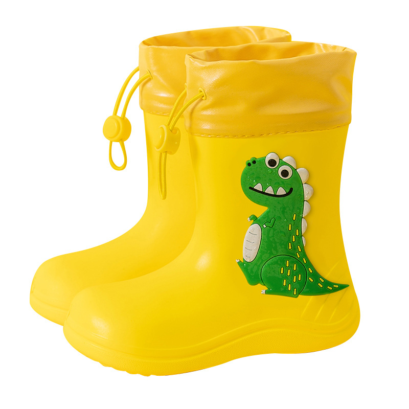 Dinosaur beam outdoor soft-soled rain boots | raincoat manufacturers